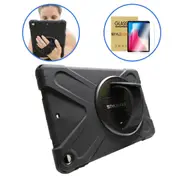 StylePro combo, iPad Pro 11" shockproof case with hand strap + screen protector, black