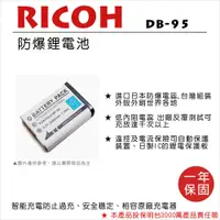 在飛比找蝦皮購物優惠-【數位小熊】ROWA 樂華 FOR RICOH DB-95 