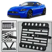 For 07-Up Jaguar XK Front Bumper Tow Hook License Plate Relocator Mount Bracket (for: Jaguar)