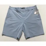 TravisMathew Men's Blue Golf Tech Chino Shorts Performance Fabric Blend Size 36
