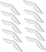 HOODANCOS 10 Pack Anti-Fog Nose Bridge Strip for Masks Protection Strip Face Mask Accessories Silicone Nose Pad