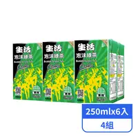 在飛比找PX Go! 全聯線上購優惠-【生活】泡沫綠茶 (250mlx6入)x4組