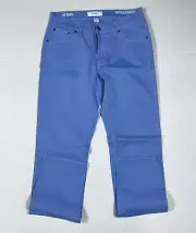 $210 New BRAX Chuck Men's Size 32x34 Hi-Flex Casual Blue 5 Pocket Chino Pants