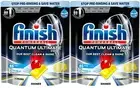 92 Tablets - 2 Packs of 46 Pack Finish Quantum Ultimate Pro Dishwash Lemom