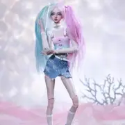 38.5CM 1/4 BJD Doll Supermodels Girl Resin SD Ball Joint Doll Full Set Fashion