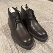 Cole Haan Men's The Go-To Lace Chukka Boot Dark Roast-Dark Pavement size 11.5