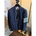 THOM BROWNE 4-BAR JACKET NAVY