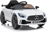 Kids Ride On Electric Car with Remote Control- White