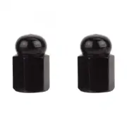 Trik Topz Valve Caps Hex Dome Black SV Intended For Use With Schrader Valves
