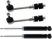 Rear Shock and Sway Bar Link Kit For 08-18 Volvo S60 V60 V70 XC70 3.0L 6 XP79P3 (for: Volvo)