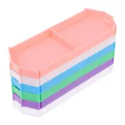 6 Pcs Point Drill Tool Box Diy Tray Plastic Beads Sorting