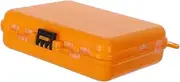 LOORGVEL Box Abs Fishing Hook Organizer Fishing Tackle Binder Waterproof Tackle Organizer Orange Portable Tackle Boxes
