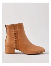 [Zazou] April Boot in Light Tan Leather