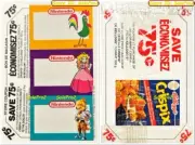 KELLOGG'S NINTENDO 1993 SAILORMOON CORNELIUS SWEEPSTAKES CEREAL RARE PRIZE PROMO