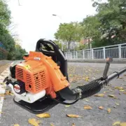 42.7CC EB808 Backpack 2-stroke Engine Gas Road Leaf Blower High Power