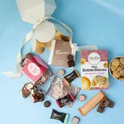 Cookies, Rocky Road & Chocolate Gift Box - Small - Edible Blooms