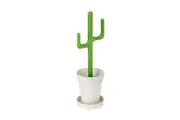 Vigar Cactus Bathroom Toilet Cleaner Cleaning Brush w Holder Pot Style