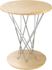 ISAMU NOGUCHI Rocking Stool Wood Chair H43cm 36x36cm Reproduct Furniture