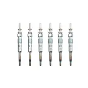 New Cre Set of 6 Diesel Glow Plugs for BMW 635d 3.0 September 2007-August 2011