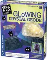Geek & Co Science: Glowing Crystal Geode