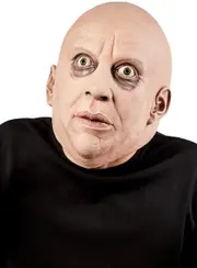 Uncle Fester Addams Family Mens Overhead Latex Mask