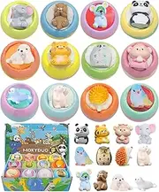Bath Bombs for Kids with Surprise Inside,12-Pack Natural Organic Kids Bath Bombs with Endangered Animals Toys, Fun & Educational Gift, Ideal Birthday,Christmas,Children's Day Gifts kit