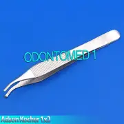 Adson Kocher Tissue Micro Forceps Fine Point 1x2 Teeth 4.75" Stainless