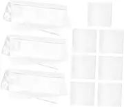 WESIEVYA 12pcs Clear Vinyl Record Sleeves Outer Covers for Album Storage User Friendly Design for Easy Access Space Saving Protection for Vinyl Records