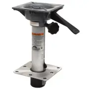 Springfield Boat Seat Pedestal | 12 x 2 3/8 Inch Below Deck SS