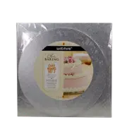 Set of 2 WILTSHIRE Cake Board Art of Baking Wooden Approved Food Grade Reusable