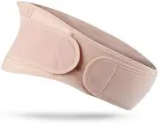 [AUSTOCK] Maternity Pregnancy Support Belt， Pregnancy Belly Band Breathable Adjustable Maternity Belt Back Pelvic Support Beige