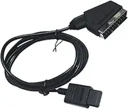 6 Feet (180cm) Bare Copper Wire RGB Scart AV Cable NTSC Lead Compatible with N64 NGC SNES