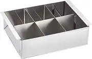 Shimotori Corporation C-001 Dessert Agar Sink Mold, 6 Pieces, Stainless Steel, Made in Japan