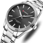 Men's Watches Quartz Stainless Steel Wristwatches Style Luminous Hands Clock