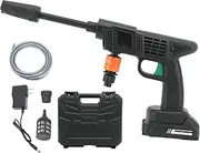 Cordless Pressure Washer, Portable Pressure Washer 580 PSI 1GPM, 0-180° Nozzle, High Pressure Washer with Rechargeable 2.0Ah Battery for Car Washing, Fence Cleaning, Watering Flowers