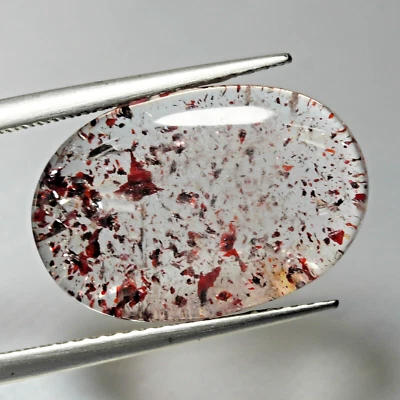6.74ct Eye Catching Stunning Beautiful 100% Natural Strawberry Quartz