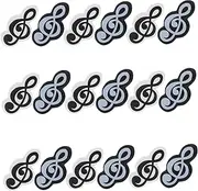 Homoyoyo 20 pcs Music Note Shaped Erasers Cute Small Erasers for School Homework Safe TPR Material Party Favors Classroom Rewards Fun Practical School Supplies