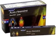 Satya Aura Cleansing Incense Sticks Meditation Agarbatti (12 Pack)