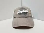 Leinenkugel Unisex Adult OSFM Distressed Gray Curved Brim Adjustable Hat/Cap NWT