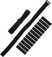BIUDECO 2pcs Boots Anti-tube Artifact Boot Stability Straps Boot Support Straps Adjustable Boot Holders Non-slip Straps for Shoes Hooks Hook and Loop Boot Holders Black Nylon Light Wire