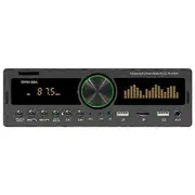 SWM-80A Car Stereo Colorful Dual AUX USB Player Input Light MP3 Player Audio Radio