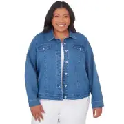 Alfred Dunner Denim Jacket Plus Size 09631