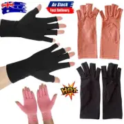 Brace Arthritis Hand Compression Gloves fingerless gloves Pain Relief HQ