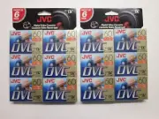 JVC 60 DVC DVM60ME MiniDV Digital Video Cassette (2 x 6 Pack 12 Total)