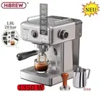 HiBREW 20Bar Semi Automatic Espresso Coffee Machine Stainless Steel 220V H10A AU