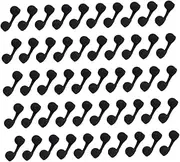 PLAFOPE Visible Nose Filters for Obstruction 100pcs Reusable Sponge Plugs Breathable for Tanning Makeup Smog