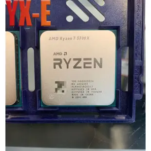 Amd Ryzen 7 5700X AM4 CPU 處理器 65W 3.4 GHz 高達 4.6GHz 8 核 16 線