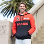 NEW Essendon Bombers Throwback Pullover Hood