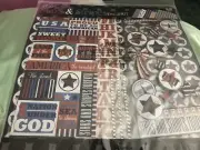 Paper Studio - Stars & Stripes Papercrafting Kit - NEW - 12x12