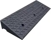 Threshold, Wheelchair Ramps,Rubber Threshold Ramps, Longer and Wider Ramps,for Car Wheelchair Garden Steps Motorcycle(Size:Height 17cm)